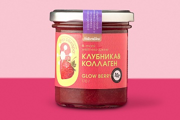 Джем клубничный c коллагеном без сахара