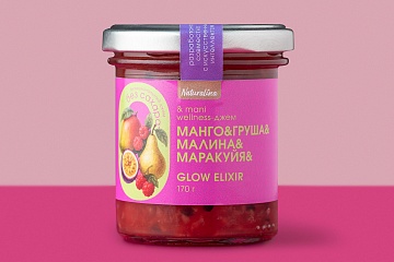 Джем Манго, груша, малина и маракуйя без сахара