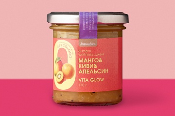 Джем Манго, киви и апельсин без сахара