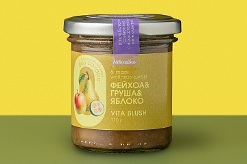 Джем Фейхоа, груша и яблоко без сахара