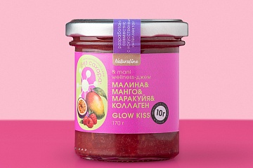 Джем Малина, манго, маракуйя с коллагеном